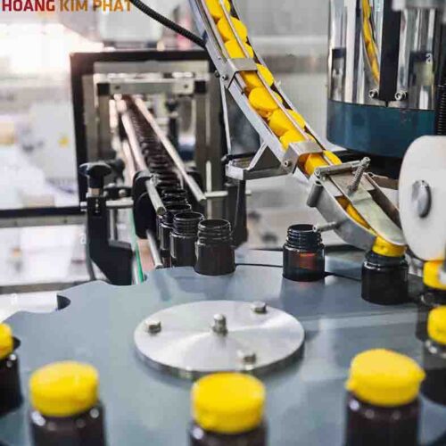 Máy đóng nắp và siết nắp