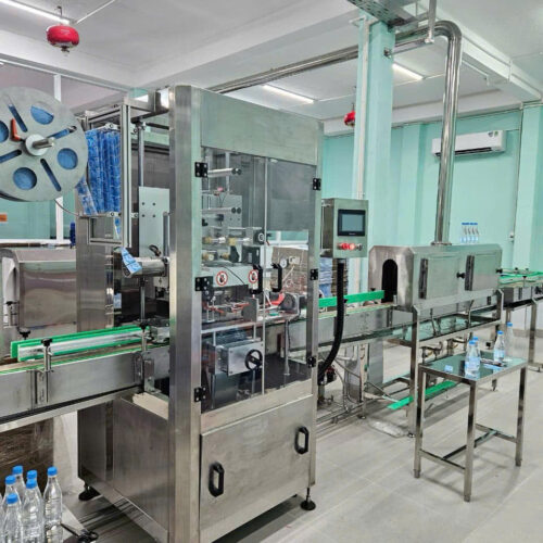 Chạy Nghiệm thu Máy phóng nhãn và co màng