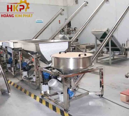 Vis tải cấp liệu.